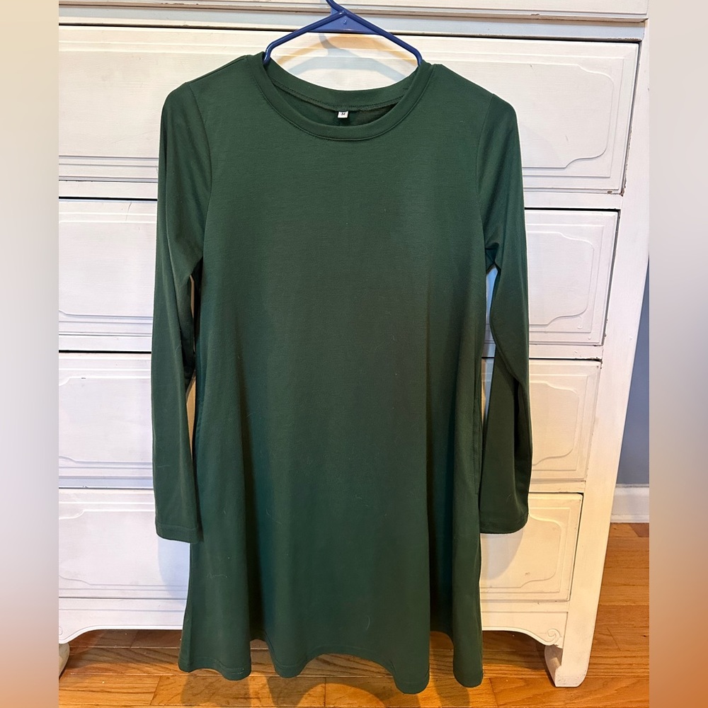 LONG SLEEVE TSHIRT DRESS